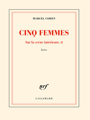 cover image of Cinq femmes